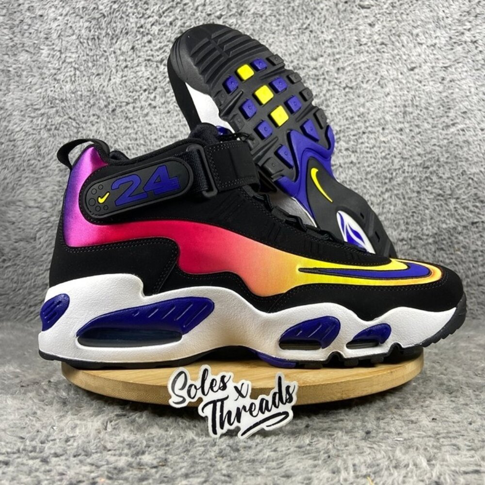 Nike Air Griffey Max 1 'Los Angeles' Size 13 Men Black Concord Yellow DV3353-001